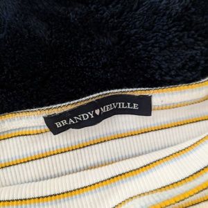 Brandy Melville Striped Tube Top